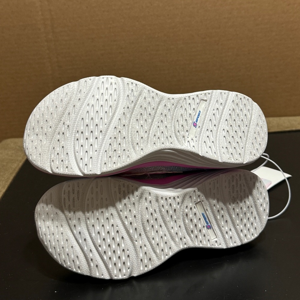 Skechers Kids' Sneakers - Blue and Pink size 11 #010 - Picture 4 of 7